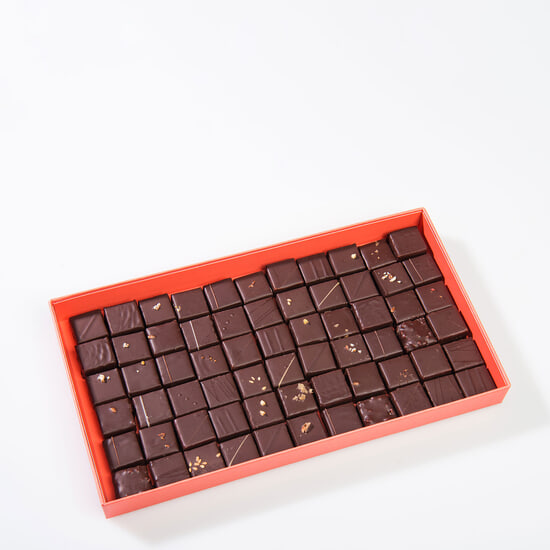 A La Reine Astrid Assortiment Chocolats Noir 66 chocolats - 425g A La Reine Astrid Assortiment Chocolats Noir 66 chocolats - 425g