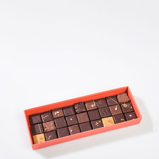 A La Reine Astrid Assortiment Chocolats Noir & Lait 27 chocolats - 175g A La Reine Astrid Assortiment Chocolats Noir & Lait 27 chocolats - 175g