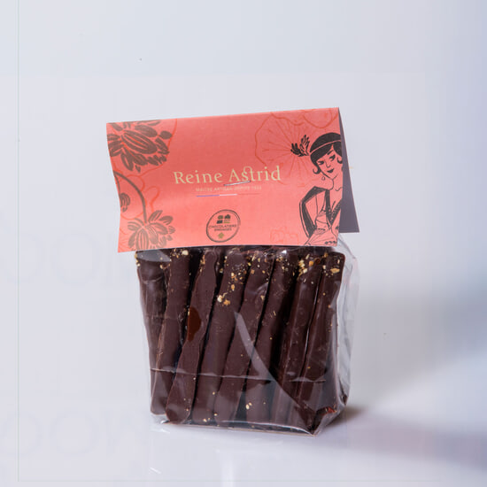 A La Reine Astrid Citronnettes Chocolat Noir 100g A La Reine Astrid Citronnettes Chocolat Noir 100g