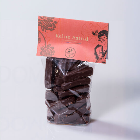 A La Reine Astrid Gingembrettes Chocolat Noir 200g A La Reine Astrid Gingembrettes Chocolat Noir 200g