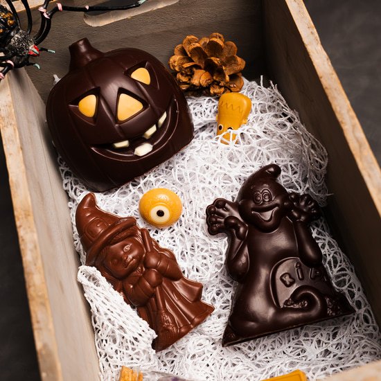 Citrouille Chocolat Lait - Halloween 125g Citrouille Chocolat Lait - Halloween 125g