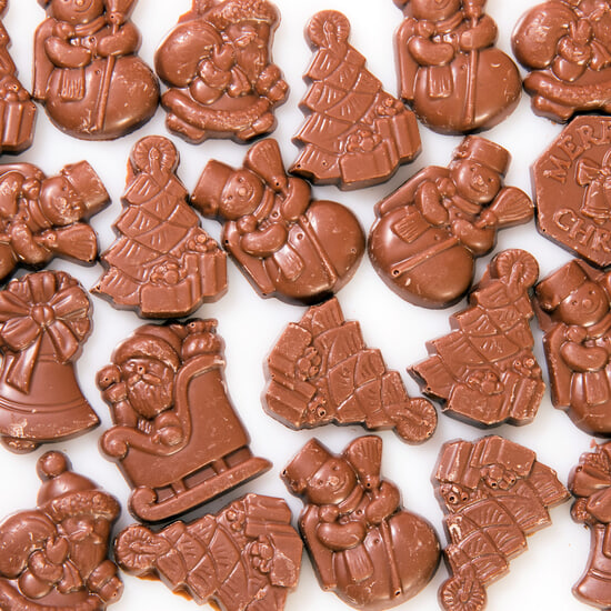 Weihnachtsfiguren Milchschokolade 180g Weihnachtsfiguren Milchschokolade 180g