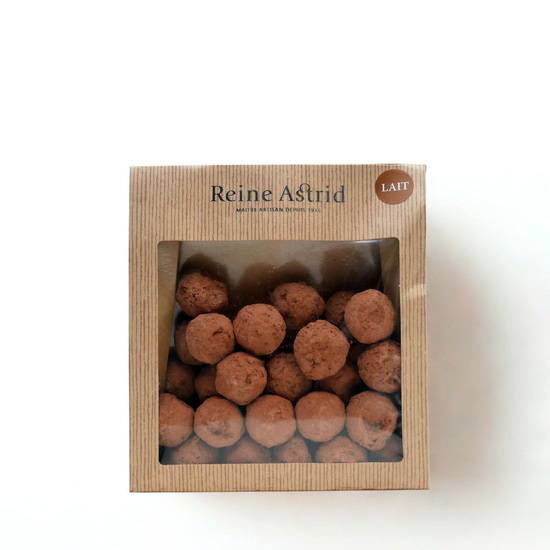 A La Reine Astrid Truffes Chocolat Lait Pralinés Sachet de 400g A La Reine Astrid Truffes Chocolat Lait Pralinés Sachet de 400g