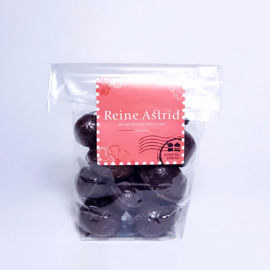 A La Reine Astrid Oeufs de Pâques Chocolat Praliné Noir Sachet de 130g