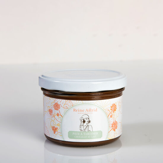 A La Reine Astrid Pâte à Tartiner Chocolat Lait 180g A La Reine Astrid Pâte à Tartiner Chocolat Lait 180g