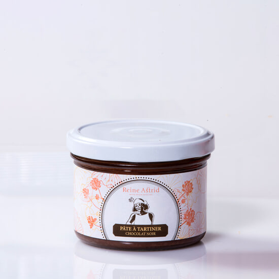 A La Reine Astrid Pâte à Tartiner Chocolat Noir 180g A La Reine Astrid Pâte à Tartiner Chocolat Noir 180g