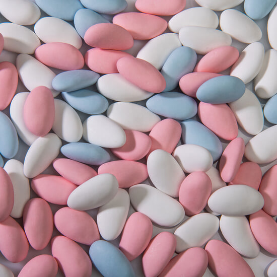 Dragées Amande, Chocolat Lait 200g Dragées Amande, Chocolat Lait 200g