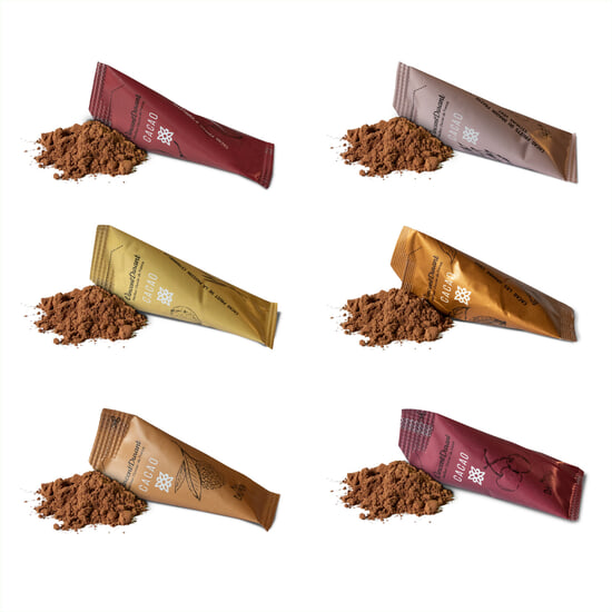 Poudre Chocolat Épices & Fruits Exotiques 6 Berlingots