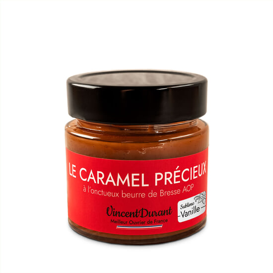 Vincent Durant Aufstrich Karamell & Vanille 200g Vincent Durant Aufstrich Karamell & Vanille 200g