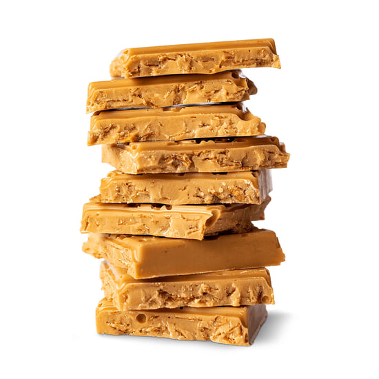 Tablette Chocolat Blanc Caramélisé Crêpe Dentelle 85g Tablette Chocolat Blanc Caramélisé Crêpe Dentelle 85g