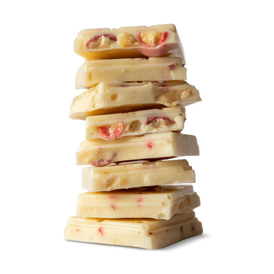 Tablette Chocolat Blanc Pralines de Noisettes 85g Tablette Chocolat Blanc Pralines de Noisettes 85g