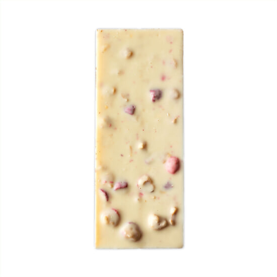 Tablette Chocolat Blanc Pralines de Noisettes 85g Tablette Chocolat Blanc Pralines de Noisettes 85g