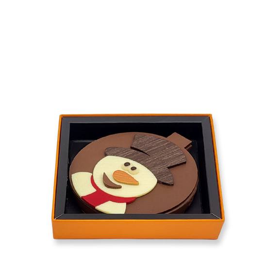 Yver Schokoladenhäppchen Schneemann 120g Yver Schokoladenhäppchen Schneemann 120g