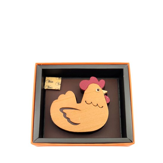 Yver Bouchée de Pâques Poule Chocolat 90g
