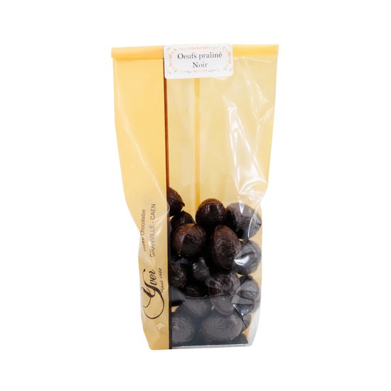 Yver Oeufs de Pâques Chocolat Praliné Noir Sachet 200g