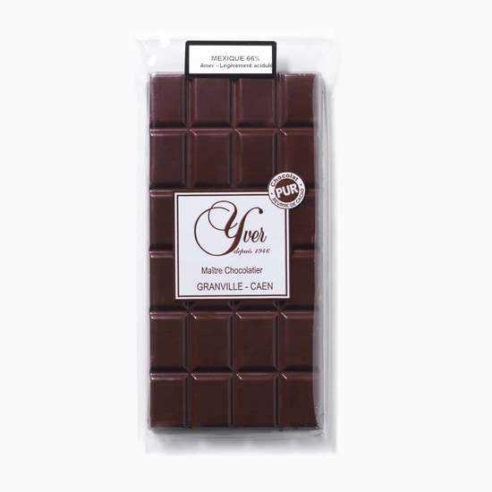 Tablette Chocolat Noir 66% Mexique 100g