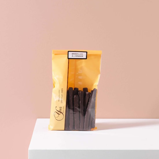 Yver Kandierte Orange ummantelt mit Dunkelschokolade 70% 100g Yver Kandierte Orange ummantelt mit Dunkelschokolade 70% 100g