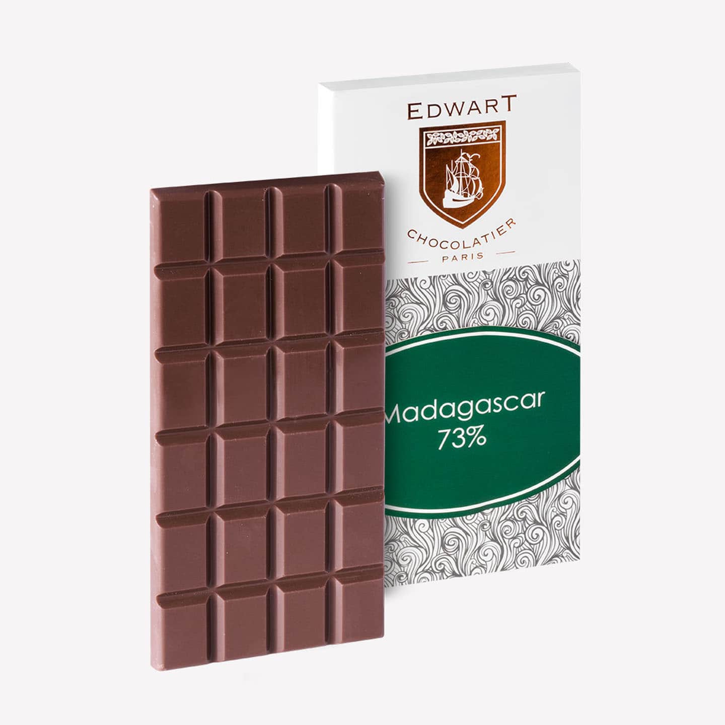 Tablette Chocolat Noir 73% Grand Cru origine Madagascar 100g