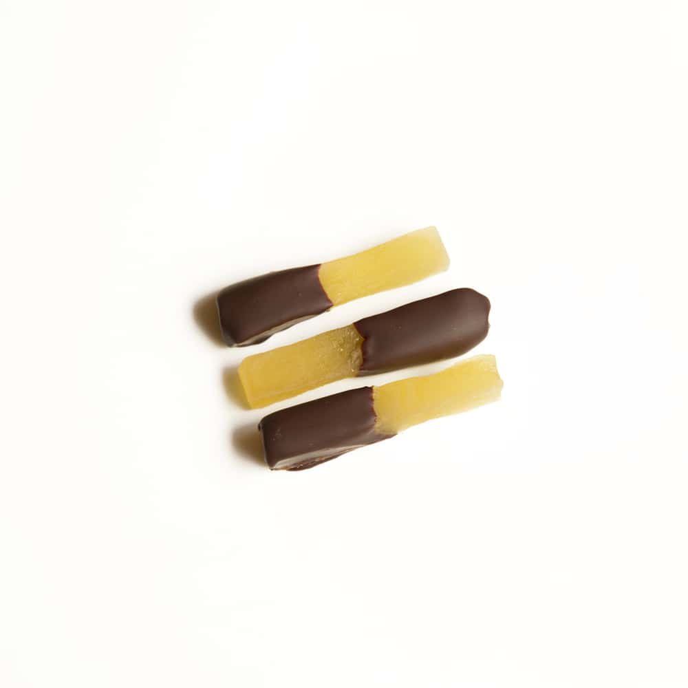 Gingembrettes Confites enrobées Chocolat Noir 60g