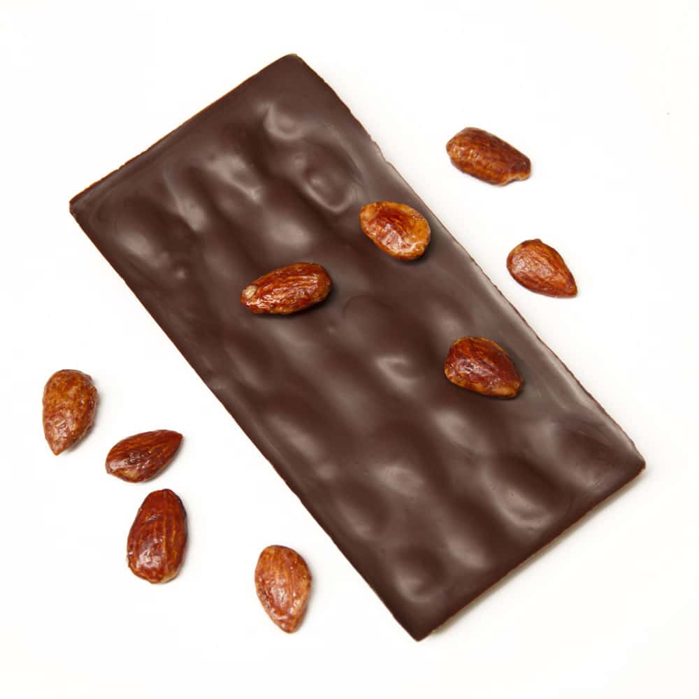 Tablette Chocolat Noir Amandes 72% 120g