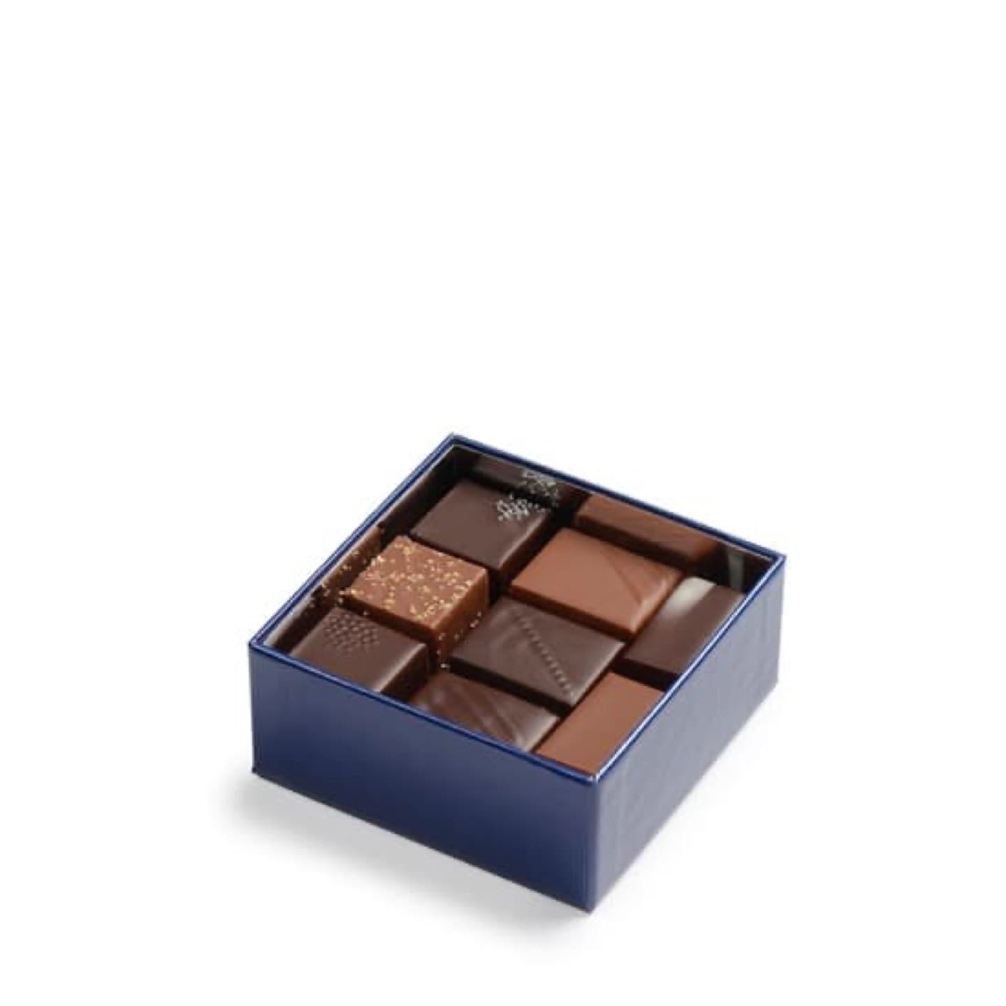 Assortiment Chocolats Noir et Lait 130g - 16 pièces
