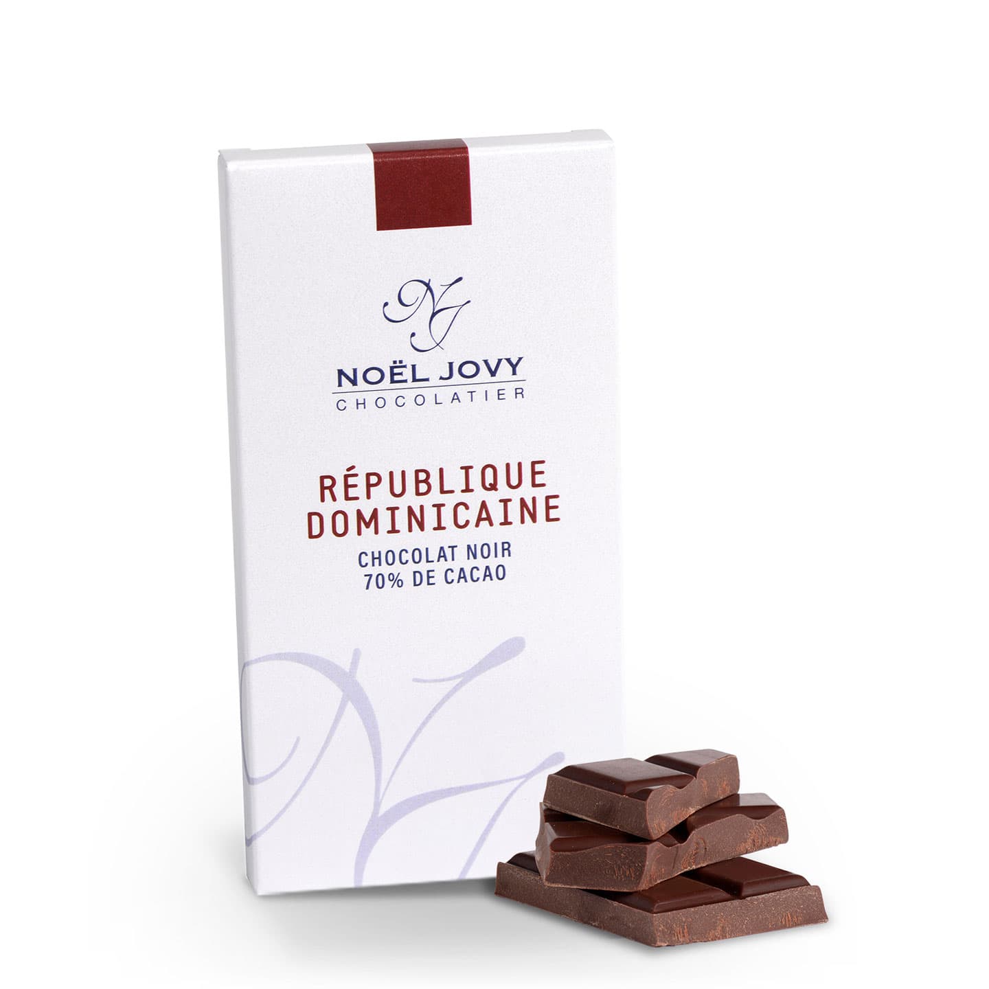 Tablette Chocolat Noir 70% origine République Dominicaine 100g