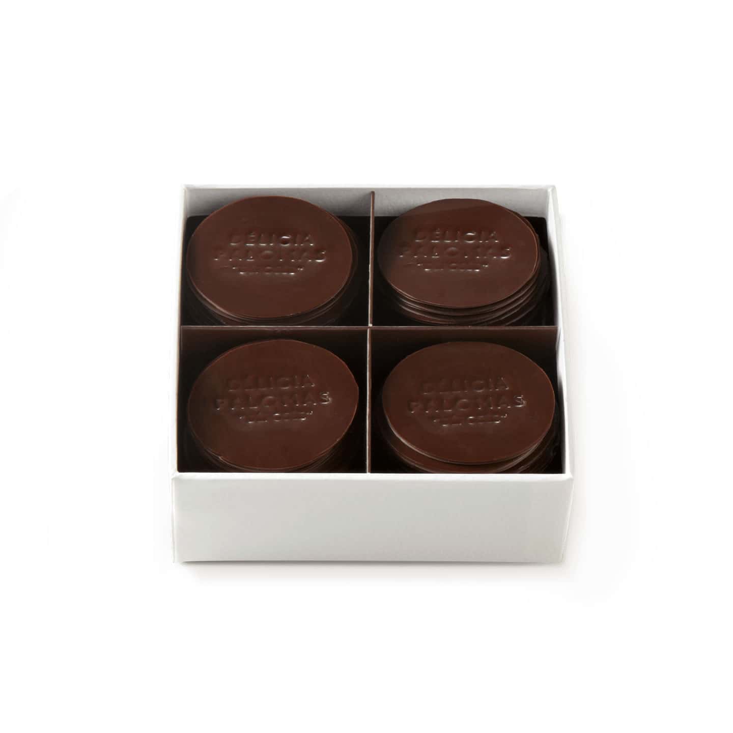 Palets Chocolat Noir 72% 250g Délicia ® 1923