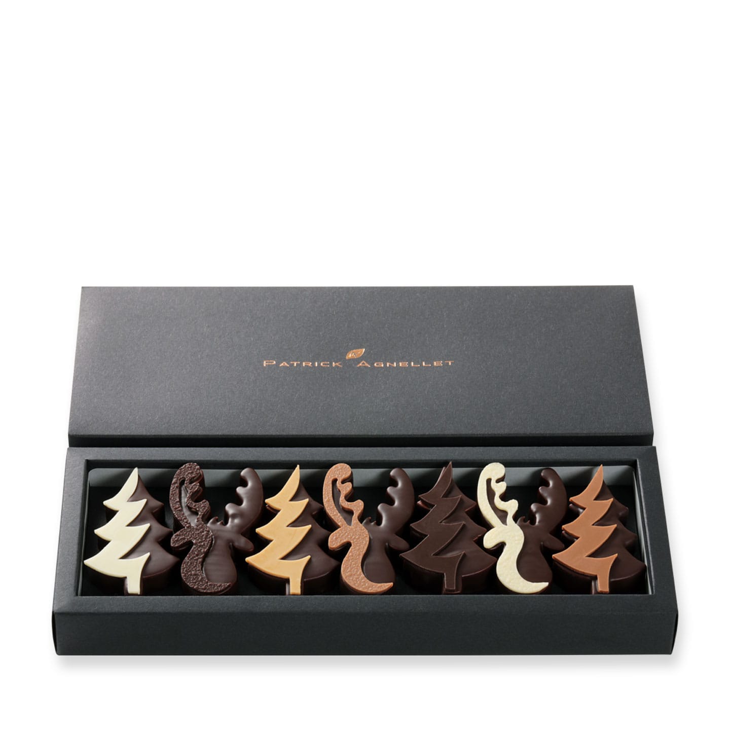 Figurines Praliné Chocolat Noël 104g - 7 pièces